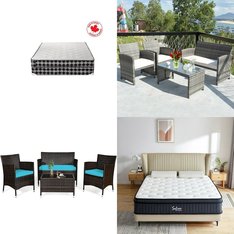 1 Pallets - 14 Pcs – Patio, Mattresses, Office - Untested Customer Returns - Walmart