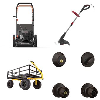 CLEARANCE! Pallet – 11 Pcs – Other, Mowers, Trimmers & Edgers, Hardware – Overstock – Gorilla Carts, Yard Force