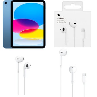 Flash Sale! Box – 195 Pcs – In Ear Headphones – Untested Customer Returns – Apple