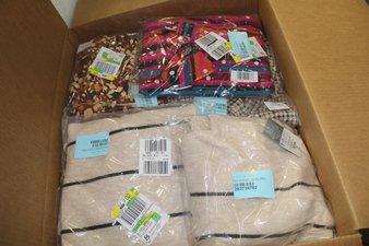 1 Parcel Box – 15 Pcs – Like New and New Apparel – Dress Shirts, T-Shirts, Polos, Sweaters, Suits & Sportcoats – JC Penney