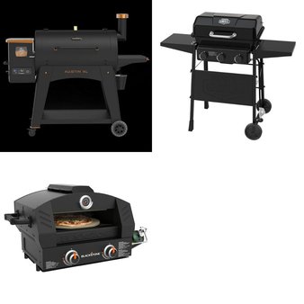 Pallet – 3 Pcs – Grills & Outdoor Cooking – Customer Returns – Blackstone, Expert Grill, Pit Boss