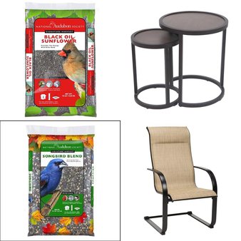 Truckload – 26 Pallets – 209 Pcs – Patio, Pet Toys & Pet Supplies, Dining Room & Kitchen, Automotive Accessories – Customer Returns – National Audubon Society, Allen & Roth, Garden Treasures, Style Selections