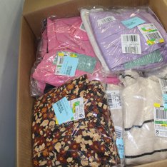 1 Parcel Box - 27 Pcs - Like New and New Apparel - Dress Shirts, Dresses & Skirts, T-Shirts, Polos, Sweaters - JC Penney