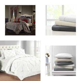 CLEARANCE! 3 Pallets – 352 Pcs – Rugs & Mats, Curtains & Window Coverings, Blankets, Throws & Quilts, Bedding Sets – Mixed Conditions – Unmanifested Home, Window, and Rugs, Unmanifested Bedding, Madison Park, Fieldcrest