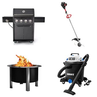 Pallet – 6 Pcs – Other, Leaf Blowers & Vaccums, Grills & Outdoor Cooking, Fireplaces – Customer Returns – Macwagon, Mm, Hart, Hyper Tough