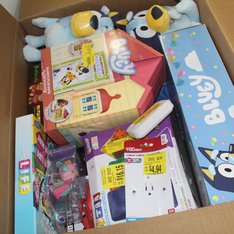1 Parcel Box - 19 Pcs - Stuffed Animals, Boardgames, Puzzles & Building Blocks - OPEN BOX UNTESTED RETURNS - Walmart