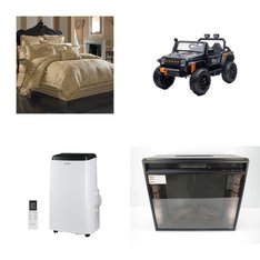 Pallet - 14 Pcs - Luggage, Heaters, Bedding Sets, Microwaves - Mixed Conditions - Samsonite, Skyway, COBY, Toshiba