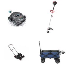 Pallet - 8 Pcs - Mowers, Other, Vacuums, Trimmers & Edgers - Customer Returns - Hyper Tough, Macwagon, AIPER