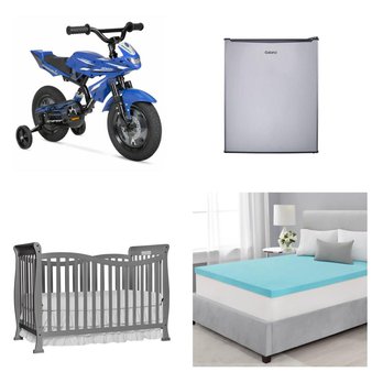 Pallet – 20 Pcs – Cycling & Bicycles, Baby, Covers, Mattress Pads & Toppers, Refrigerators – Overstock – Hyper Bicycles, Dream On Me