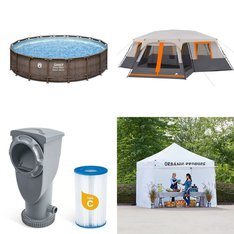 6 Pallets - 86 Pcs - Camping & Hiking, Pools & Water Fun - Customer Returns - Ozark Trail, Coleman, Igloo, The Coleman Company, Inc.