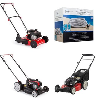 Flash Sale! 12 Pallets – 96 Pcs – Mowers, Hot Tubs & Saunas, Accessories, Trimmers & Edgers – Customer Returns – Hyper Tough, Black Max, Mainstays, Hart