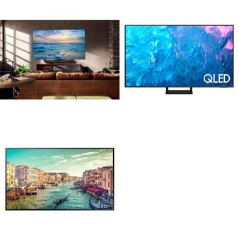 Flash Sale! 5 Pcs – LED/LCD TVs (48″ – 85″) – Refurbished (GRADE A) – Samsung, LG