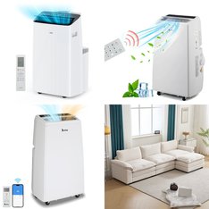 Pallet - 12 Pcs - Air Conditioners, Luggage, Fans, Bathroom - Customer Returns - Ktaxon, Dreo, Travelhouse, Homfa