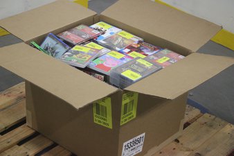 1 Parcel Box – 138 Pcs – DVD Discs, Blu-ray Discs – NEW/SEALED Products – Walmart