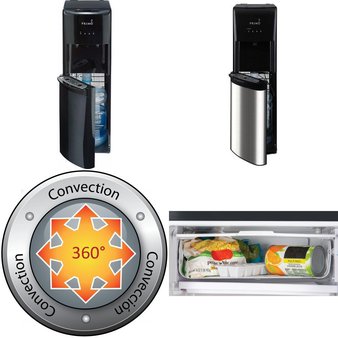 Pallet – 6 Pcs – Bar Refrigerators & Water Coolers, Refrigerators, Heaters – Customer Returns – Primo Water, Igloo, Dyna-Glo, Primo