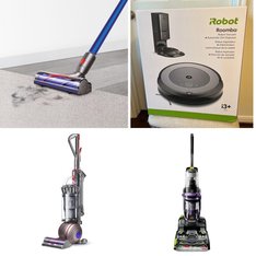 Pallet - 13 Pcs - Vacuums - Damaged / Missing Parts / Tested NOT WORKING - Bissell, Dyson, iRobot, Hoover