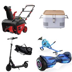 Pallet - 9 Pcs - Powered, Grills & Outdoor Cooking, Exercise & Fitness, Drones & Quadcopters Vehicles - Customer Returns - EVERCROSS, Everdure, UNBRANDED, Hinged