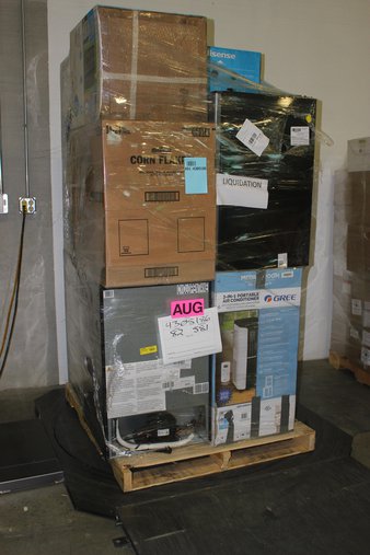 Truckload – 26 Pallets – 253 Pcs – Bar Refrigerators & Water Coolers – Customer Returns – HISENSE, Primo, Galanz