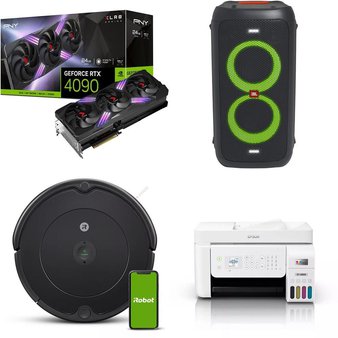 Pallet – 28 Pcs – Speakers, Portable Speakers, Monitors, All-In-One – Customer Returns – onn., Onn, Samsung, EPSON