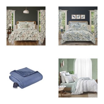 3 Pallets – 510 Pcs – Rugs & Mats, Curtains & Window Coverings, Sheets, Pillowcases & Bed Skirts, Bedding Sets – Like New or New Customer Returns – JC Penney