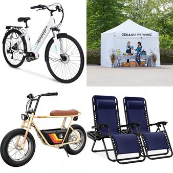 Pallet – 11 Pcs – Cycling & Bicycles, Camping & Hiking, Patio – Overstock – Coleman, Huffy, Hyper Bicycles