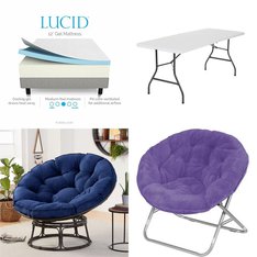 CLEARANCE! Pallet - 7 Pcs - Patio, Office, Comforters & Duvets, Kids - Overstock - Better Homes & Gardens, LUCID