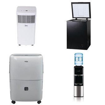 Pallet – 11 Pcs – Microwaves, Air Conditioners, Freezers – Customer Returns – Galanz, Midea, Arctic King, CURTIS INTERNATIONAL LTD.