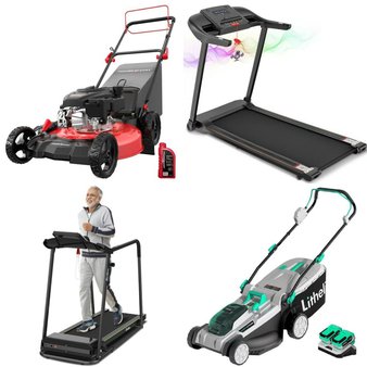 Pallet – 11 Pcs – Unsorted, Mowers, Vehicles, Exercise & Fitness – Customer Returns – Funtok, Bixe, Fiskars, LiTHELi