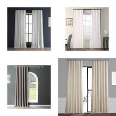 Pallet - 244 Pcs - Curtains & Window Coverings, Decor - Mixed Conditions - Sun Zero, Eclipse, Madison Park, Elrene Home Fashions