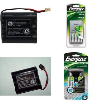 Pallet – 2608 Pcs – Batteries – Customer Returns – DURACELL, ENERGIZER, Eveready Battery Company, Inc., Onn