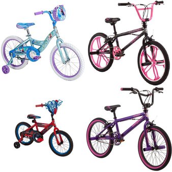 Pallet – 10 Pcs – Kid’s Bikes & Bicycles – Customer Returns – Mongoose, Huffy, Next Bicycles, Kent