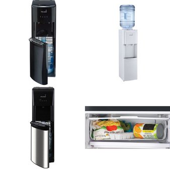 Pallet – 10 Pcs – Bar Refrigerators & Water Coolers, Refrigerators – Customer Returns – Primo Water, Primo, Igloo
