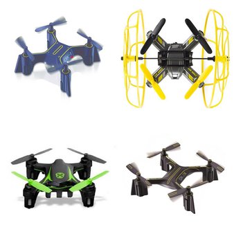 Pallet – 156 Pcs – Drones & Quadcopters – Customer Returns – SHARPER IMAGE, Sky Viper, Air Hogs, 3Plus