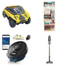 Pallet - 16 Pcs - Vacuums, Cleaning Supplies, Pools & Water Fun - Customer Returns - Shark, Hoover, iRobot, POOLELF