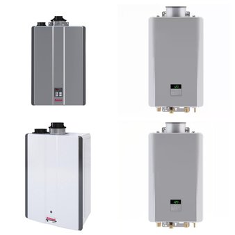 Pallet – 17 Pcs – Gas, Hardware, Accessories, Electric – Customer Returns – Panasonic, Rinnai, Rinnai America, Signature Hardware