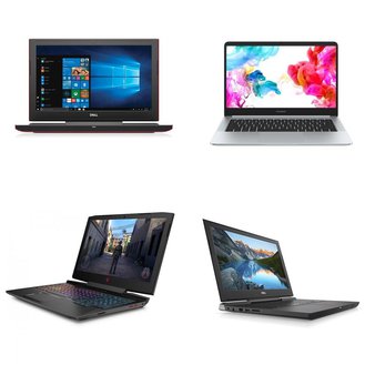 51 Pcs – Laptop Computers – Refurbished (GRADE A, GRADE B, GRADE C – No Power Adapter) – DELL, HP, Huawei, EMATIC