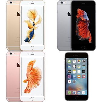 6 Pcs – Apple iPhone 6S Plus – Refurbished (GRADE B – Unlocked) – Models: NGAU2LL/A, A1687, 3A550LL/A, MKW92LL/A