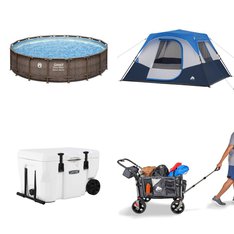 Pallet - 16 Pcs - Camping & Hiking, Pools & Water Fun - Customer Returns - Ozark Trail, Lifetime, Coleman