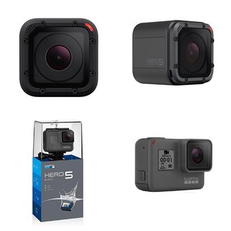 10 Pcs – GoPro Camcorders – Refurbished (GRADE B, No Power Adapter) – Models: CHDHS-102, CHDHS-501, CHDHX-501, CHDHB-501