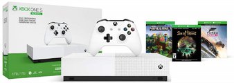 5 Pcs – Microsoft NJP-00024 Xbox One S All-Digital Edition – Refurbished (GRADE A, GRADE B) – Video Game Consoles
