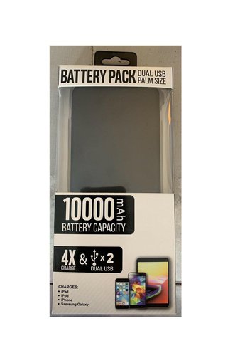 46 Pcs – Ruipu Direct PBWM-BLK 10000mAh Portable Battery Pack – Used, New – Retail Ready