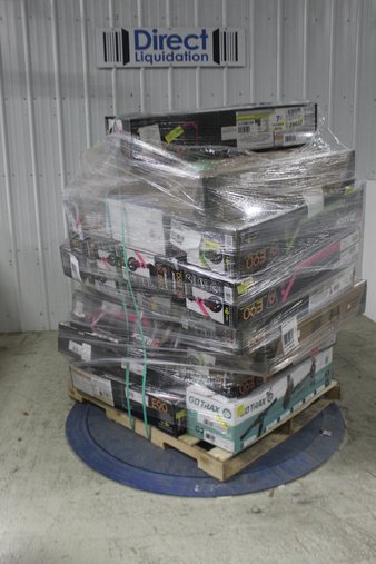 3 Pallets – 58 Pcs – Powered, Game Room – Untested Customer Returns – Walmart
