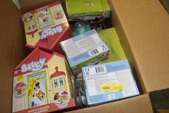1 Parcel Box – 14 Pcs – Stuffed Animals – NEW/SEALED Products – Walmart