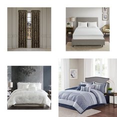 6 Pallets - 2145 Pcs - Curtains & Window Coverings, Decor, Bath, Sheets, Pillowcases & Bed Skirts - Like New or New Customer Returns - JC Penney