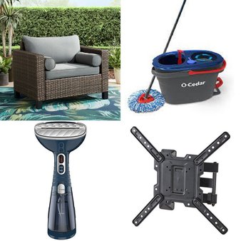 Pallet – 51 Pcs – TV Stands, Wall Mounts & Entertainment Centers, Cleaning Supplies, Patio – Overstock – onn., Onn