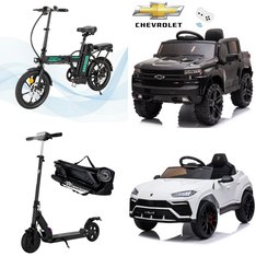 Pallet - 15 Pcs - Powered, Vehicles, Unsorted, Cycling & Bicycles - Customer Returns - UHOMEPRO, RCB, EVERCROSS, Funtok