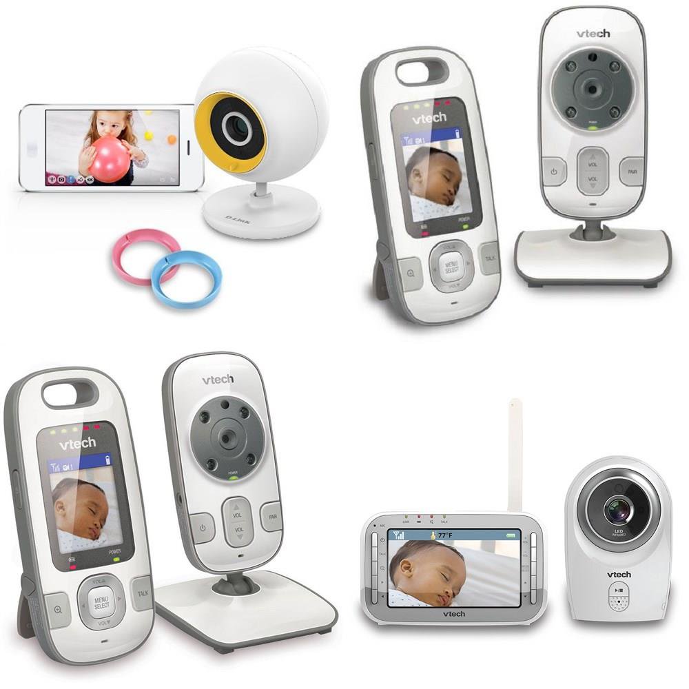 Pallet 49 Pcs Baby Monitors Toys Customer Returns Vtech D Link Bily Samsung