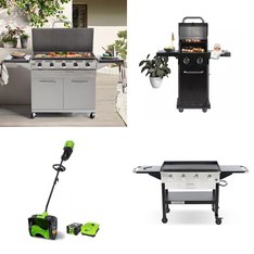 Pallet - 9 Pcs - Grills & Outdoor Cooking, Trimmers & Edgers, Other, Snow Removal - Customer Returns - Hyper Tough, Mm, Ozark Trail, GreenWorks