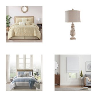 3 Pallets – 430 Pcs – Curtains & Window Coverings, Decor, Sheets, Pillowcases & Bed Skirts, Kitchen & Dining – Like New or New Customer Returns – JC Penney