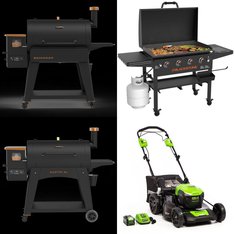 Flash Sale! 3 Pallets – 18 Pcs – Grills & Outdoor Cooking, Camping & Hiking, Freezers, Accessories – Overstock – Expert Grill, Pit Boss, Blackstone